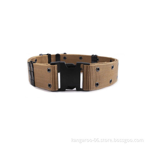 Zinc Alloy Buckle Black Security Duty Belt
